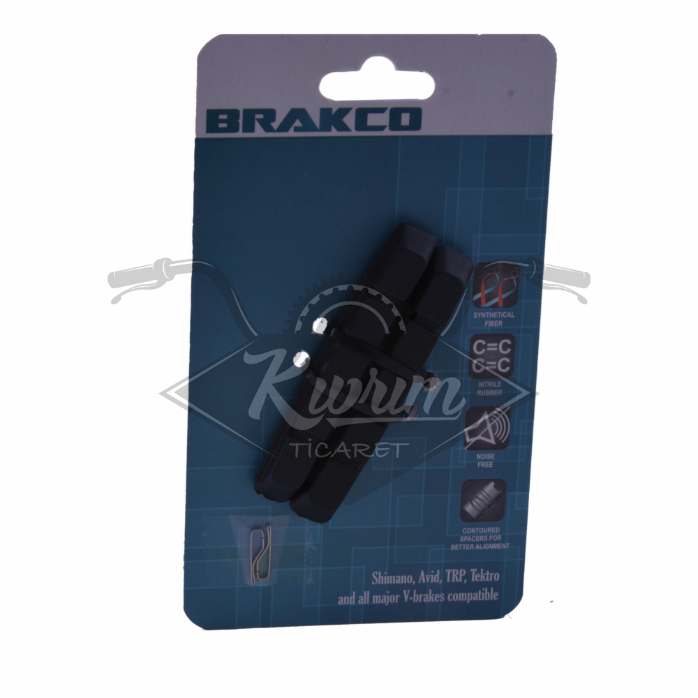 V BRAKE FREN PABUCU YEDEĞİ [72 mm] BRAKCO