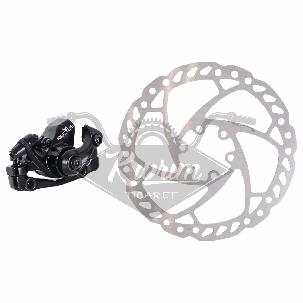 DİSK FREN ÖN + ROTOR [160MM] RECTUS  [LOGAN DX-2005] - RKS MX25-RSIII
