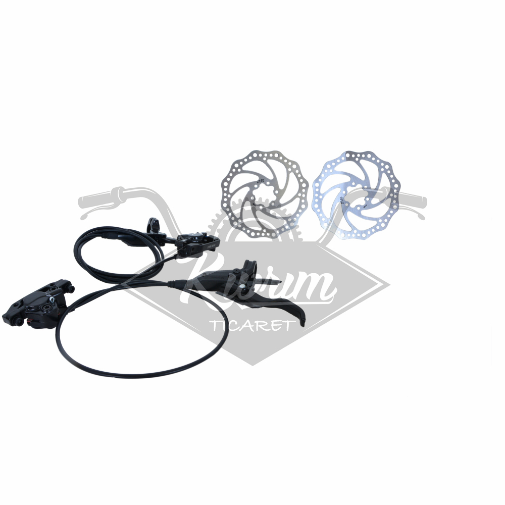 HİDROLİK FREN SETİ ÖN - ARKA [ROTOR 160-KABLO 80-140 cm] RECTUS