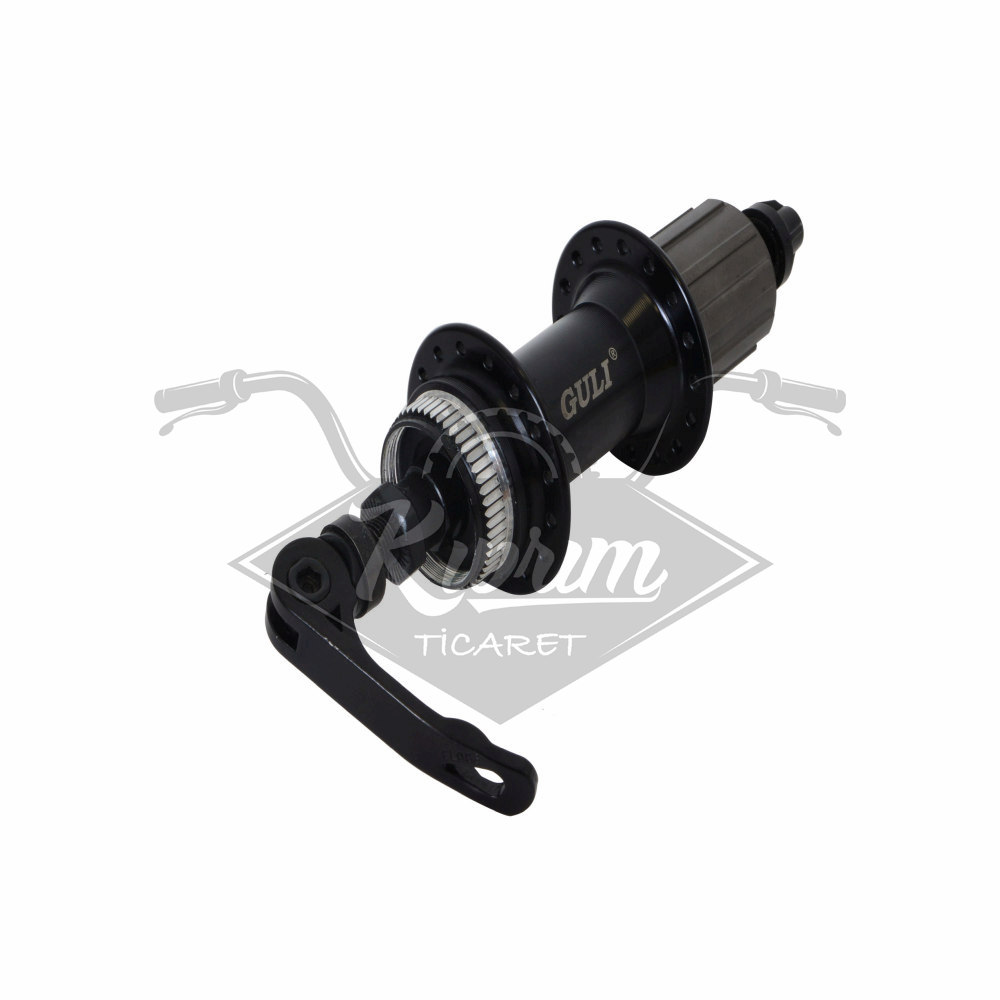 MTB ARKA HAZNE BİLYALI 32 DELİK ALÜMİNYUM B57 [SİYAH] [MANDALLI-CENTER LOCK-KASET RUBLE UYUMLU]