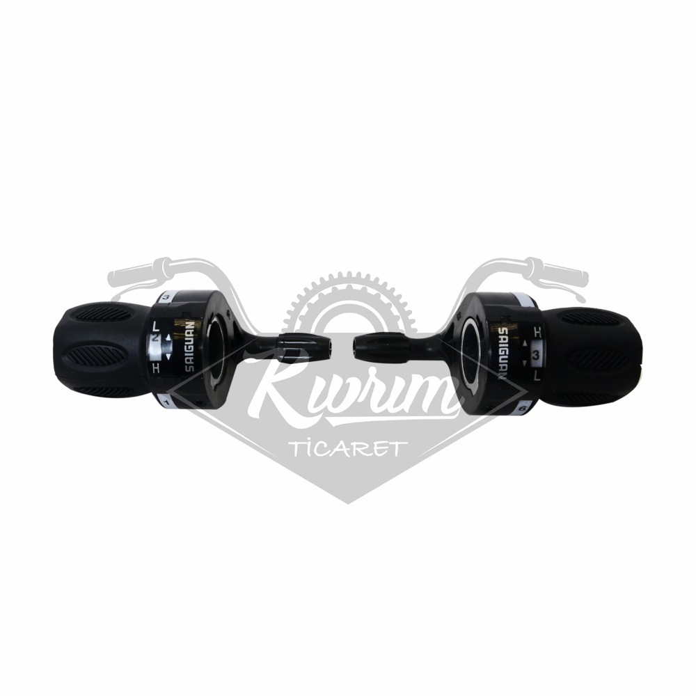 GRIP SHIFT VİTES KOLU 7 ' Lİ NO-INDEX KDSG-09 [SET- TEKLİ AMBALAJ] GRİ SAIGUAN