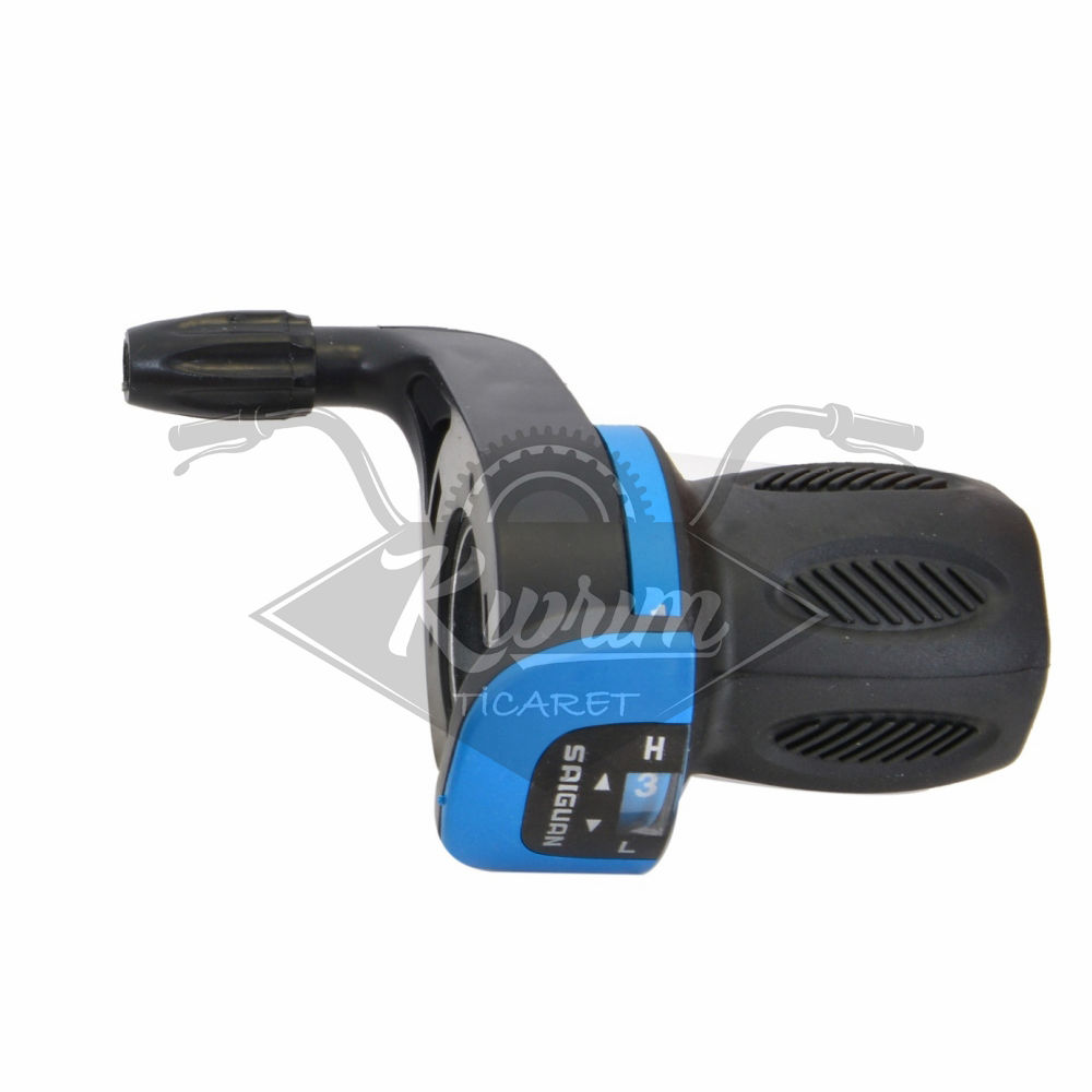 GRIP SHIFT SAĞ TARAF VİTES KOLU 7 ' Lİ NO-INDEX KDSG-08 [SET-TEKLİ AMBALAJ]-MAVİ SAIGUAN