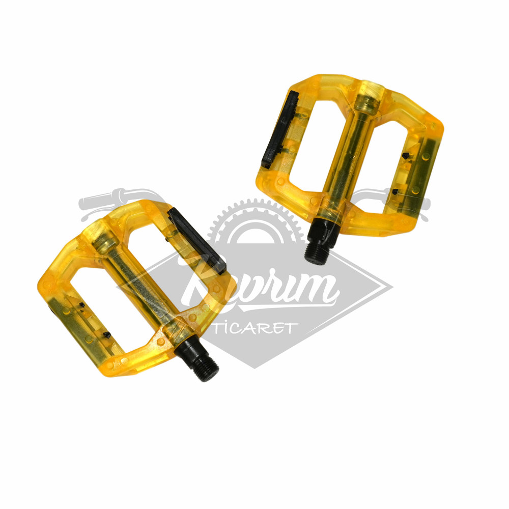 MTB PEDAL BİLYALI [ŞEFFAF] [110MM-100MM] -SARI