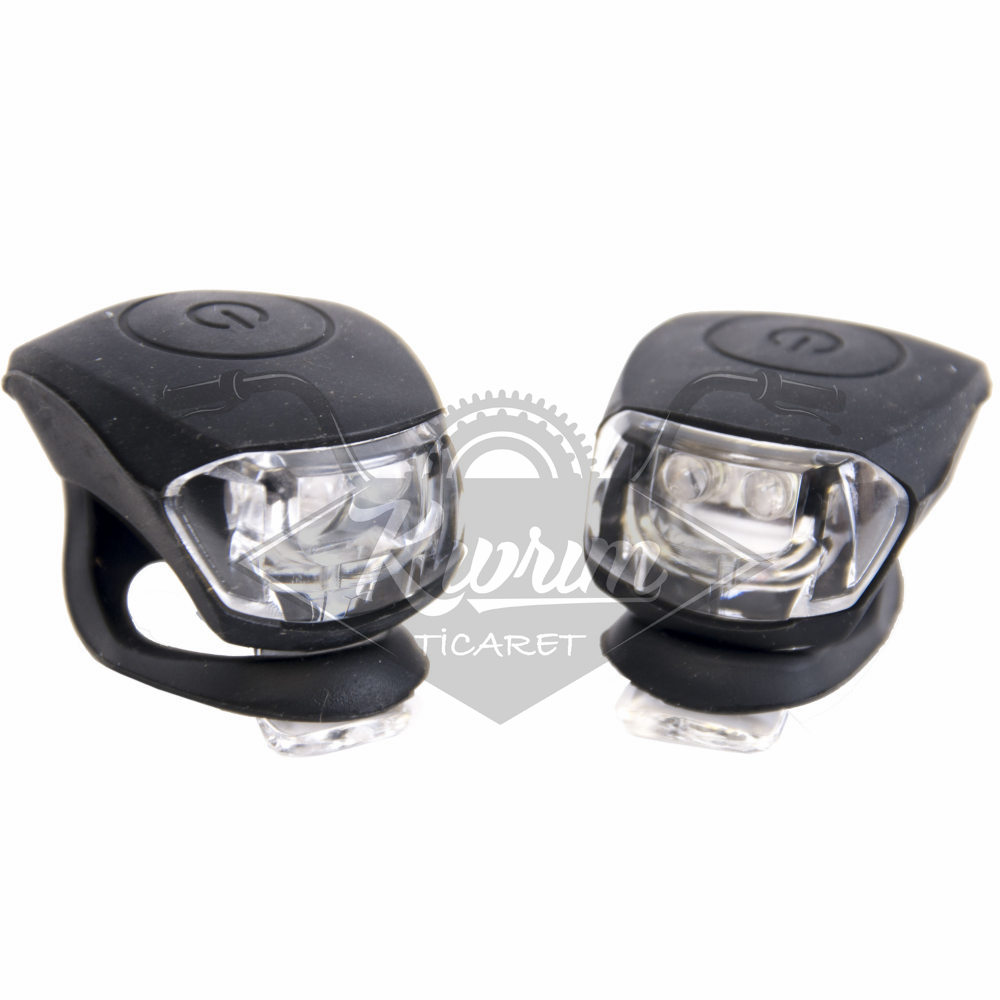 SİLİKONLU ÇAKAR FAR+STOP SETİ - KARIŞIK RENK] -  LED'Lİ  [PİL DAHİL] RCTS-762-2