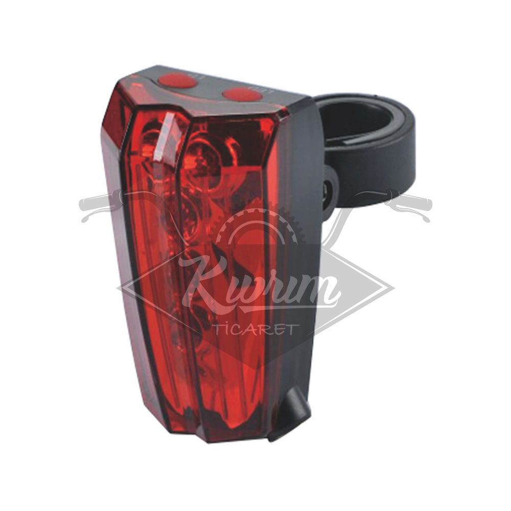 ARKA STOP LAZER 5 LED Lİ - 3 FONKSİYONLU - SU GEÇİRMEZ [PİL DAHİL] JY-2L-A