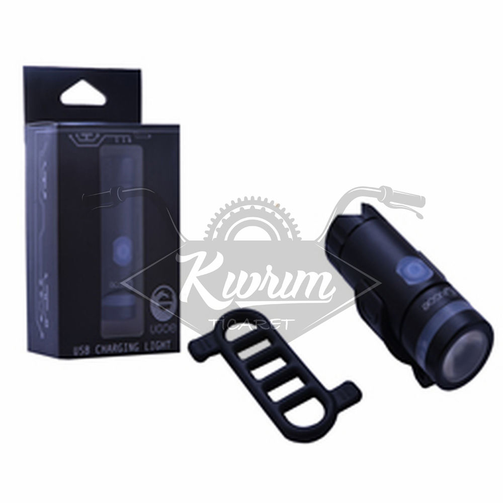ÖN FAR 1 LEDLİ - 200 LUMEN USB ŞARJLI-NB11-09 UGOE