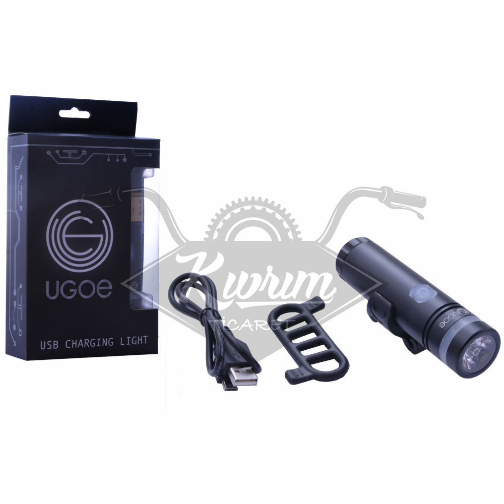 ÖN FAR - 500 LUMEN-USB ŞARJLI-SU GEÇİRMEZ-NB11-06 UGOE