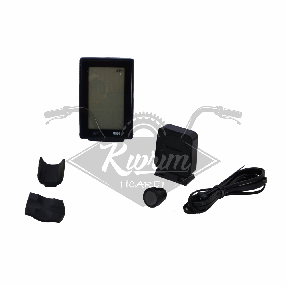 KİLOMETRE SAATİ 15 FONKSİYONLU - KABLOSUZ - IŞIKLI [KARIŞIK RENK] RCTS-91W