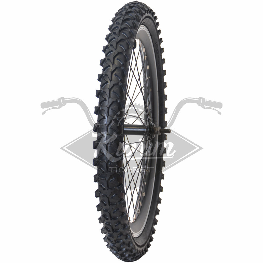 24 x 1.95 [DESEN - 2499] SİYAH - MEGHNA