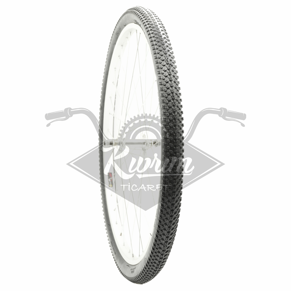 26 x 1.95 [DESEN - ROCKY] SİYAH - PAKİSTAN
