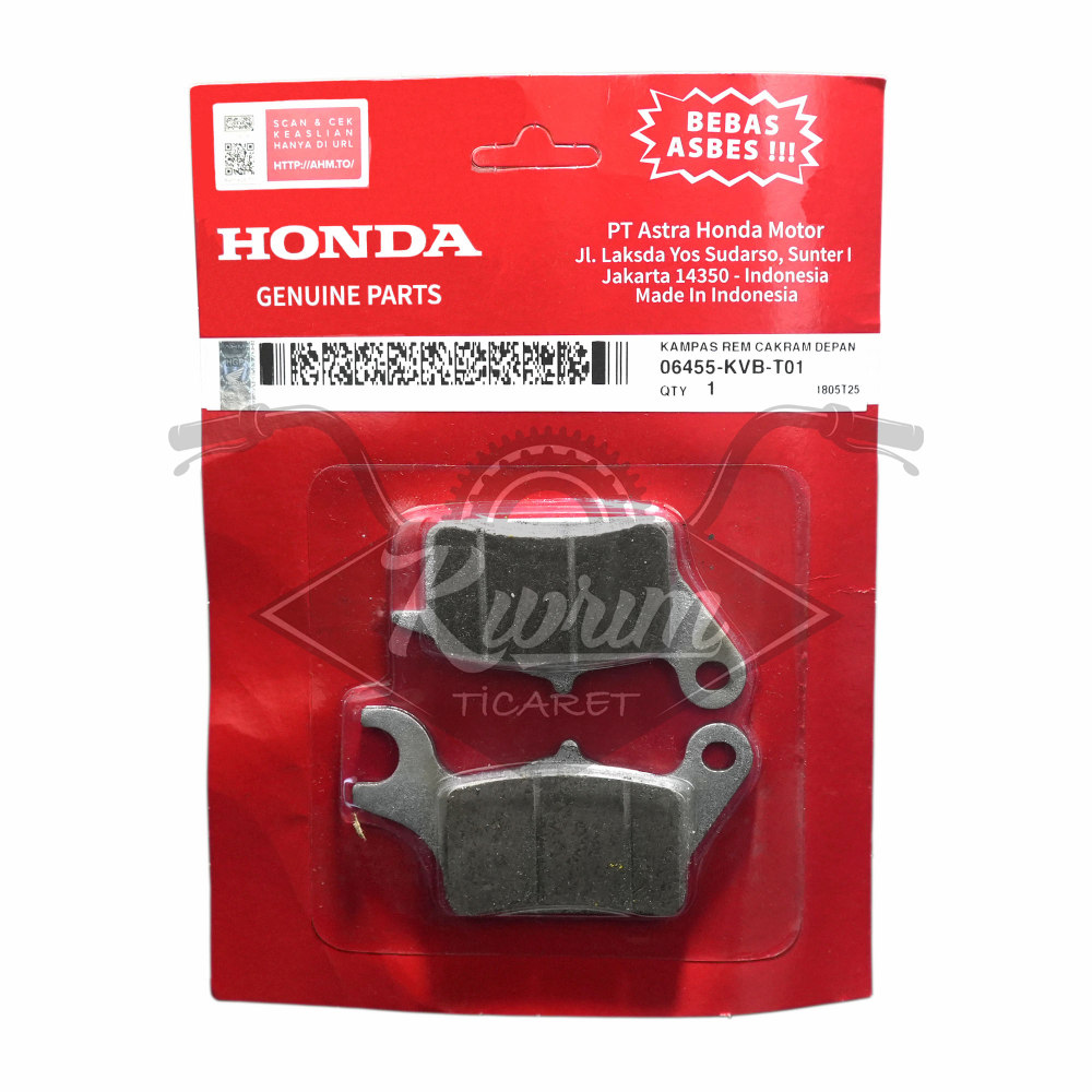 DİSK BALATA ÖN - HONDA DIO [ORİJİNAL]-[06455-KVB-T01]