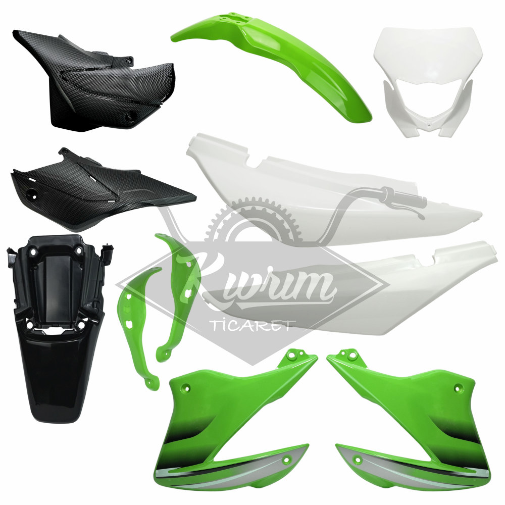 KAPORTA SET [YEŞİL] MONDIAL X-TREME 200i