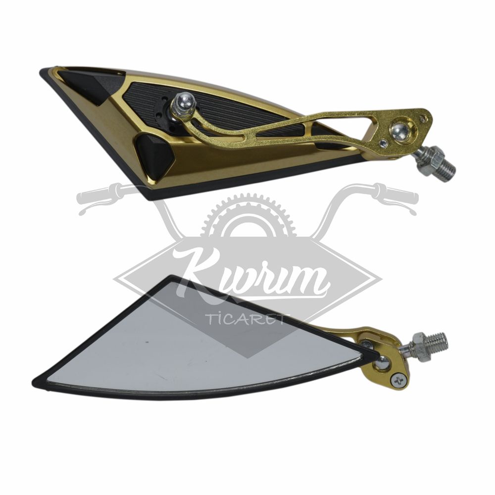 MODİFİYE AYNA 10mm ADAPTÖR 8mm GOLD