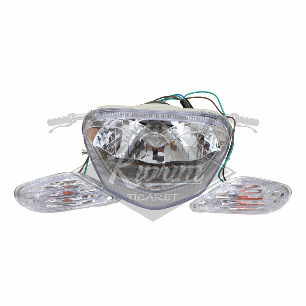 ÖN FAR KOMPLE [SİNYAL DAHİL] KALIPSO ÇELİK MODELİ CUB - E BELGELİ