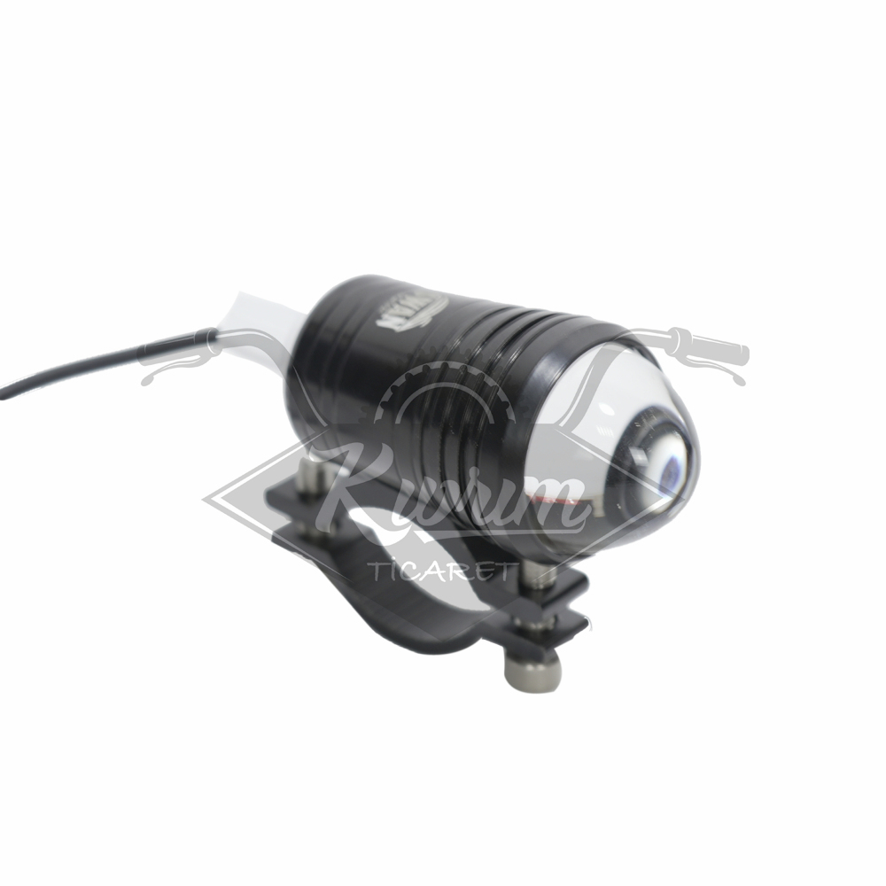 3U1 KISA-UZUN HUZMELİ ÇAKARLI SİS LAMBASI  SİYAH 21 mm
