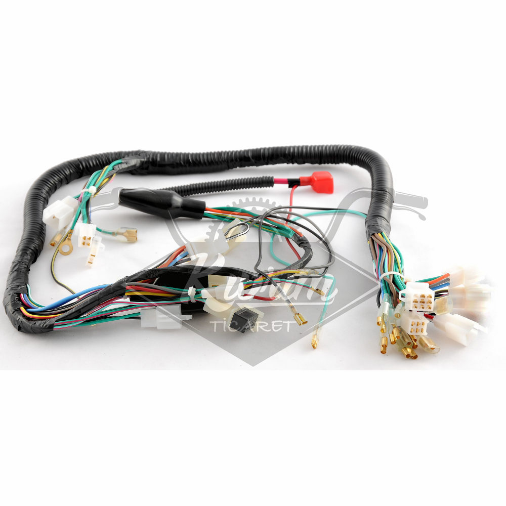 ELEKTRİK TESİSATI KUBA 125 CLASIC [DEVİR SAATİ ELEKTRONİK - AKÜ BESLEMELİ] [MANYETİK ATEŞLEME]