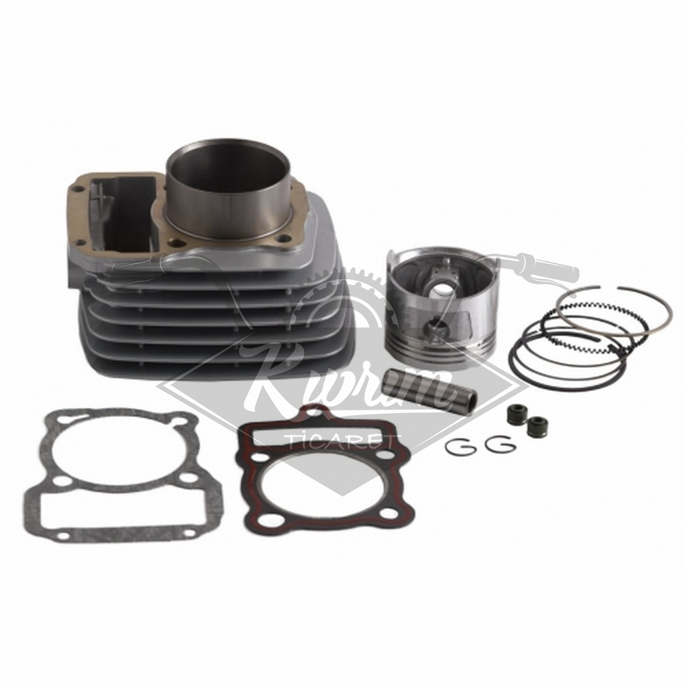 SİLİNDİR KOMPLE 15 PERNO [62,0 mm] [YÜK:69 mm] 150cc CG