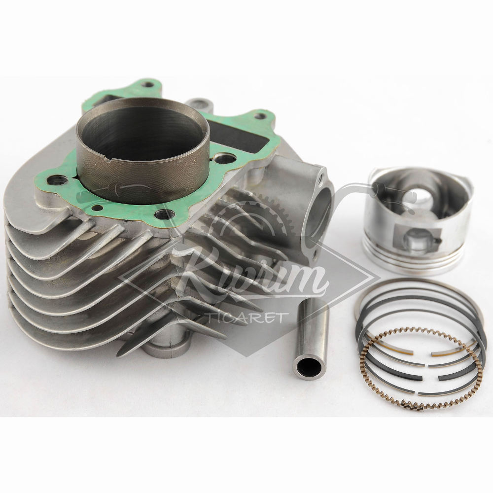 SİLİNDİR KOMPLE [JCC PİSTON] 125 cc [OEM KALİTE] FIZY