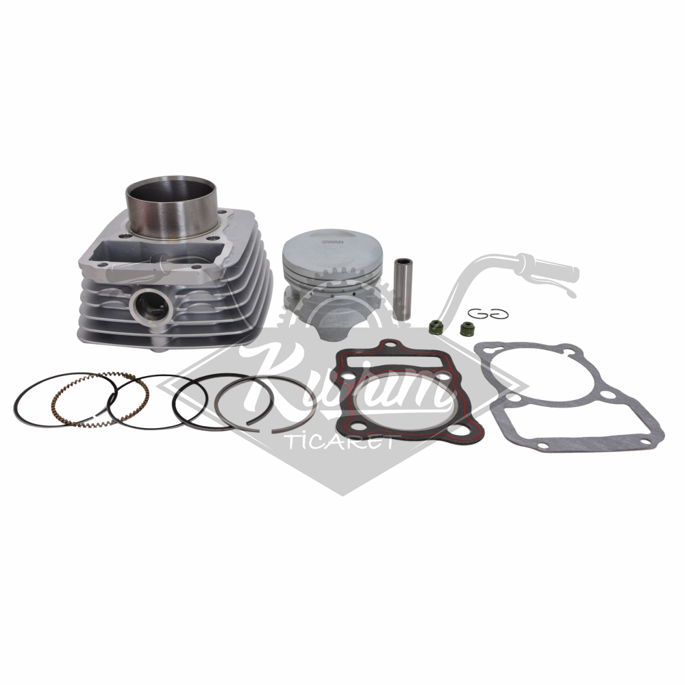 SİLİNDİR KOMPLE [NY PİSTON] 13 PERNOLU 62,00MM CG  SWAN
