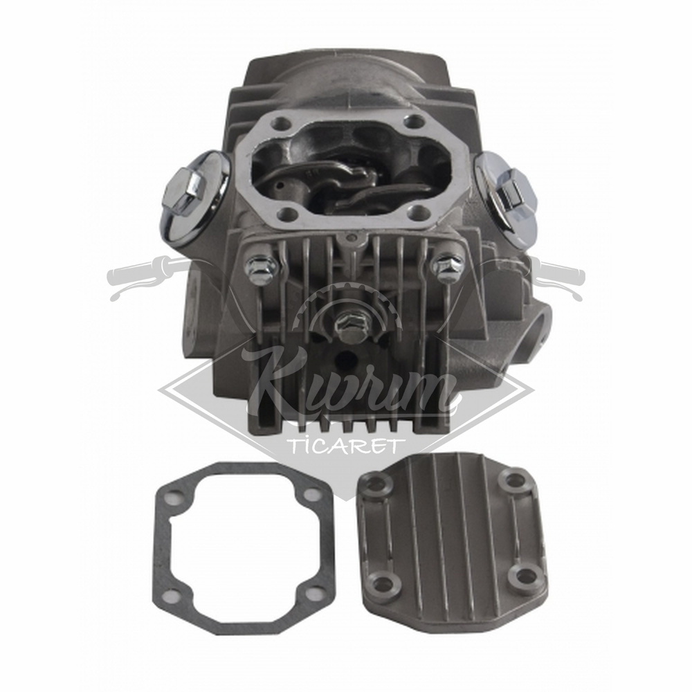 SİLİNDİR ÜST KAPAK KOMPLE 100cc CUB -SFC [DQ SUBAP] [EKSANTRİK DAHİL]