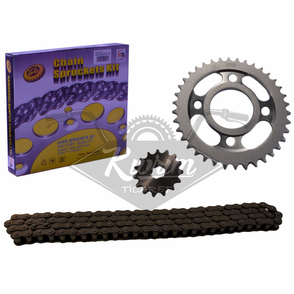 ZİNCİR DİŞLİ SET [14T/36T] [428H x 110L] [100cc] CUB SFR