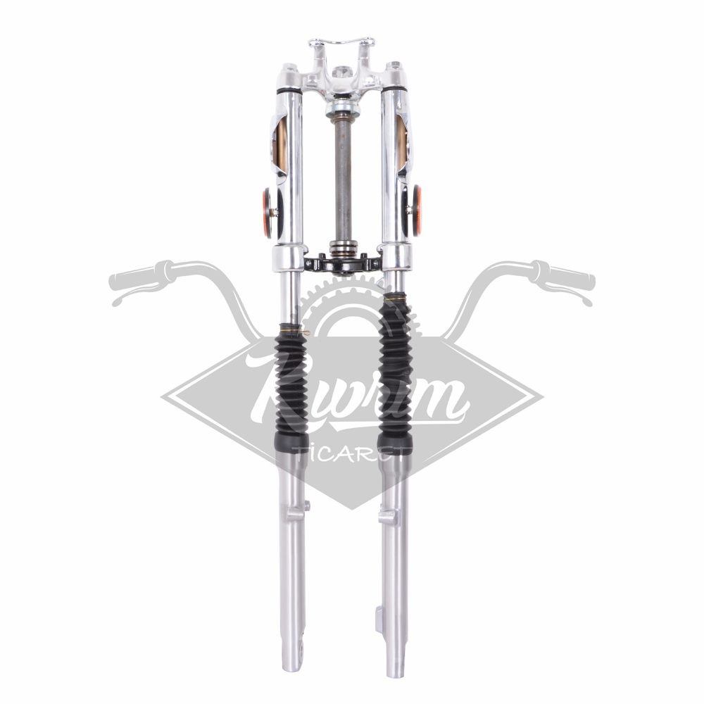 ÖN AMORTİSÖR KOMPLE [KAMPANALI MODEL] [MAŞA+FURŞ TK+FAR KULAĞI+KÖRÜK+REFLEKTÖR] CG