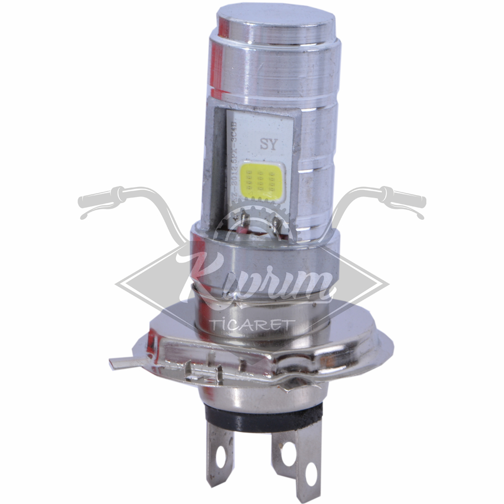 XGD  H4 TİPİ KISA-UZUN HUZMELİ LED AMPUL DÜZ - BELGELİ