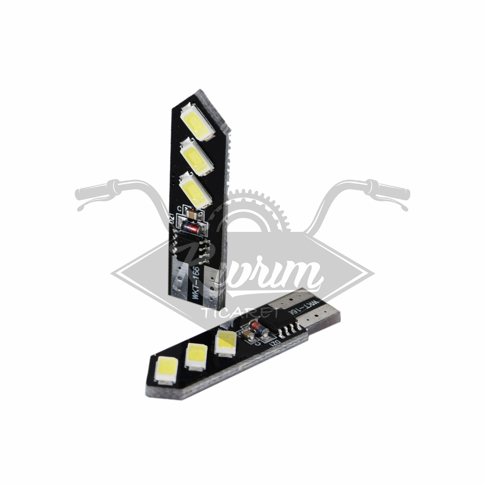 DİPSİZ 6 LED'Lİ AMPUL - MODEL 6 [ÇİFT]