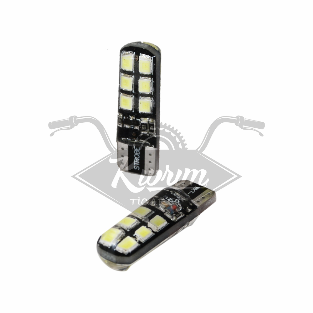 DİPSİZ 12 LED'Lİ AMPUL - MODEL 9 [ÇİFT]