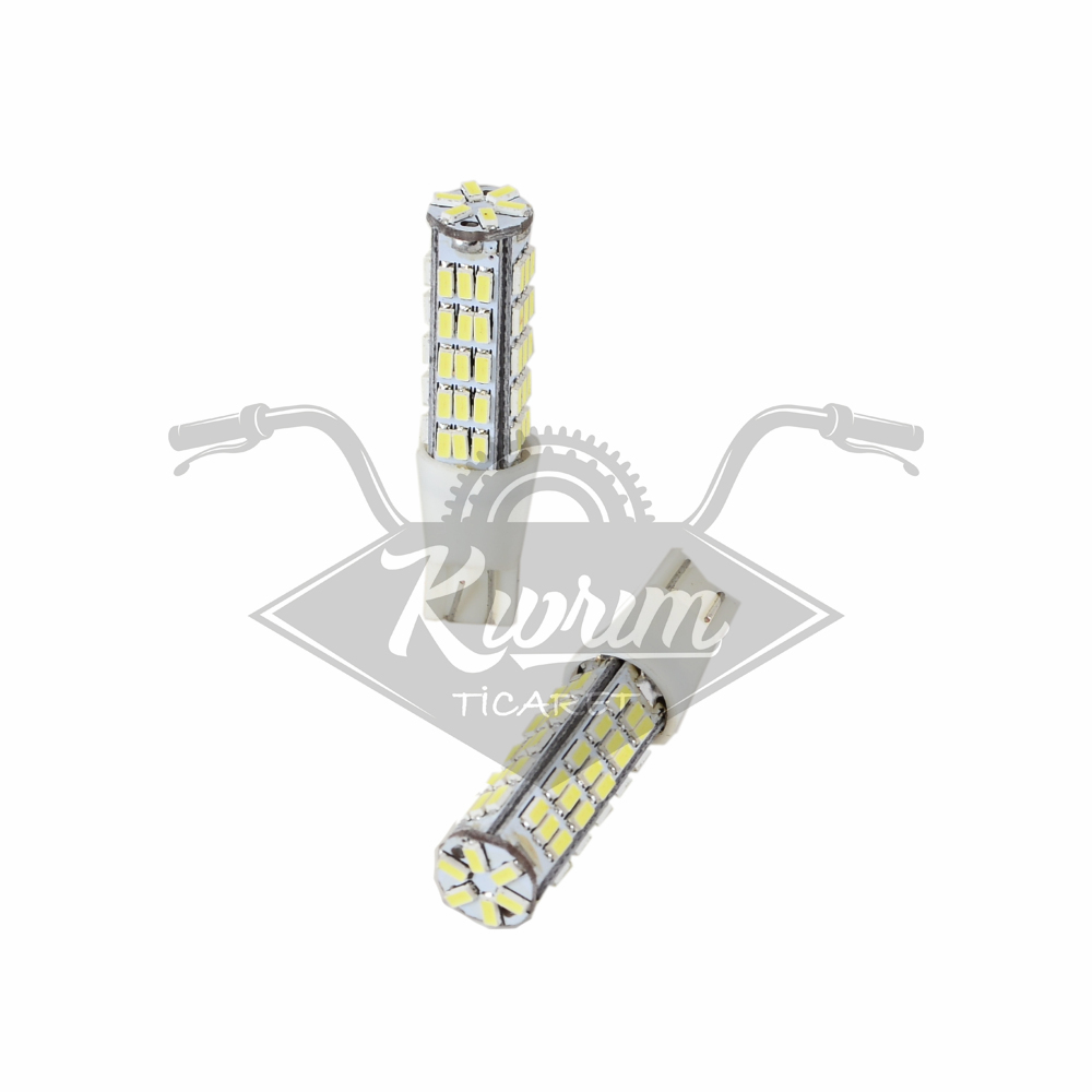 DİPSİZ 62 LED'Lİ FLAŞLI AMPUL - MODEL 11 [ÇİFT]