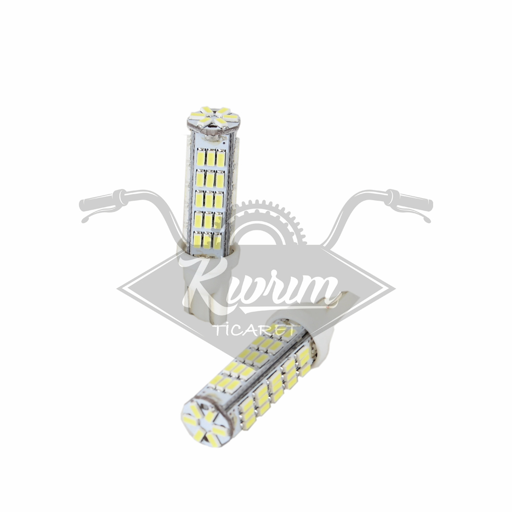 DİPSİZ  62 LED'Lİ FLAŞSIZ AMPUL - MODEL 12 [ÇİFT]