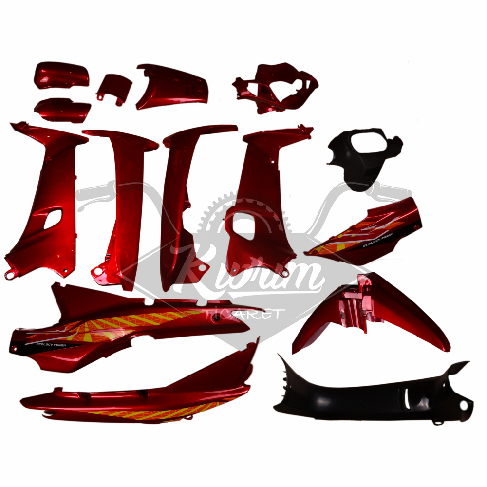 KAPORTA SET [KIRMIZI] [KALIPSO - ÇELİK] CUB