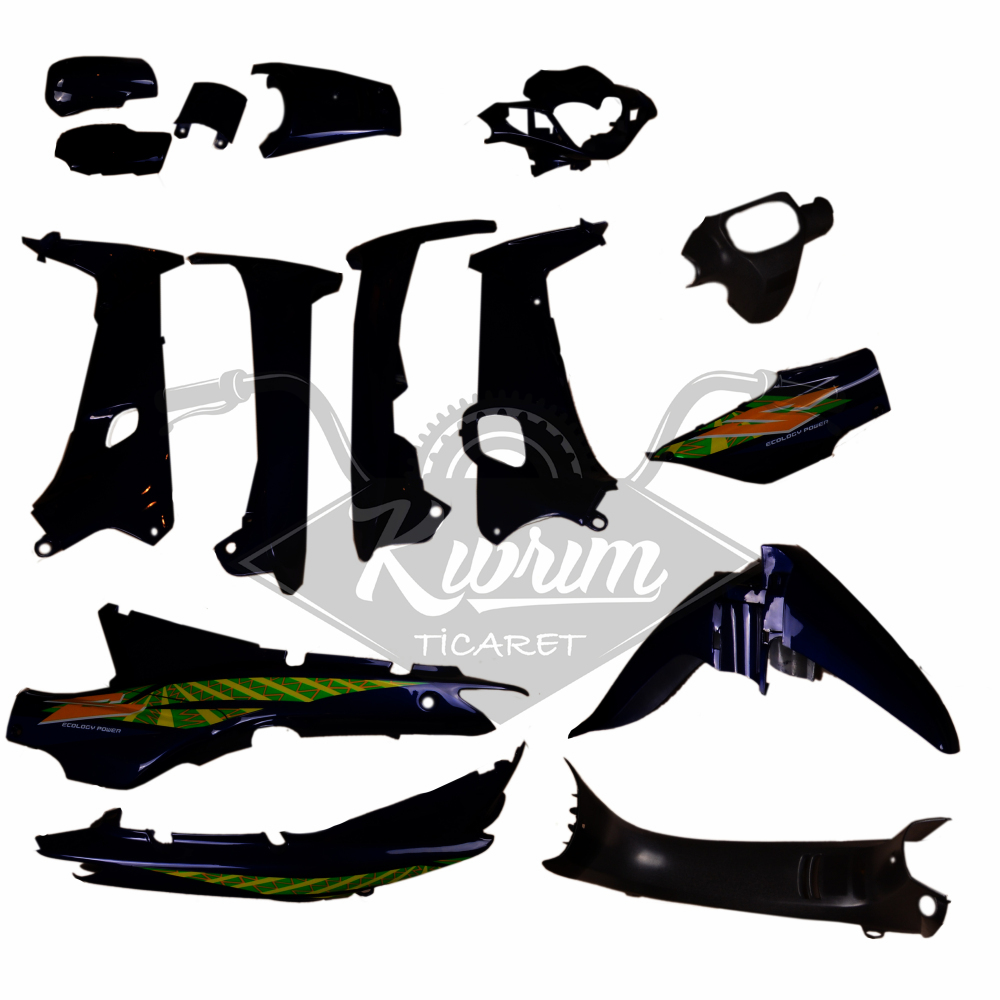 KAPORTA SET [SİYAH] [KALIPSO - ÇELİK] CUB