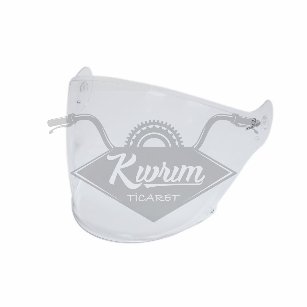 BEON ŞEFFAF ÇENESİZ VİZÖRLÜ YAZLIK KASK CAMI [B203 MODEL]