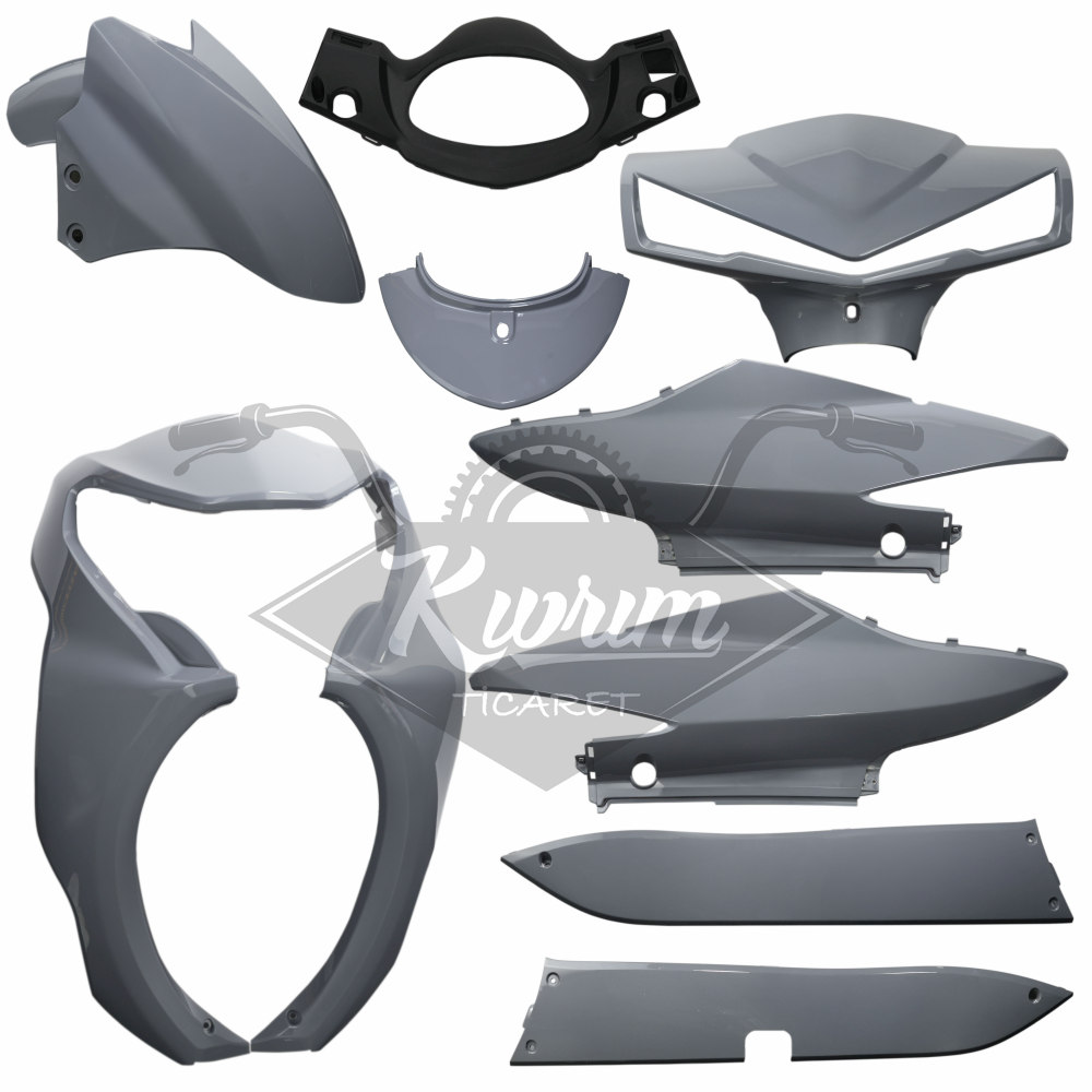 KAPORTA SET BOYALI AKSAM [GRİ] SPACE PRO MAX Y.