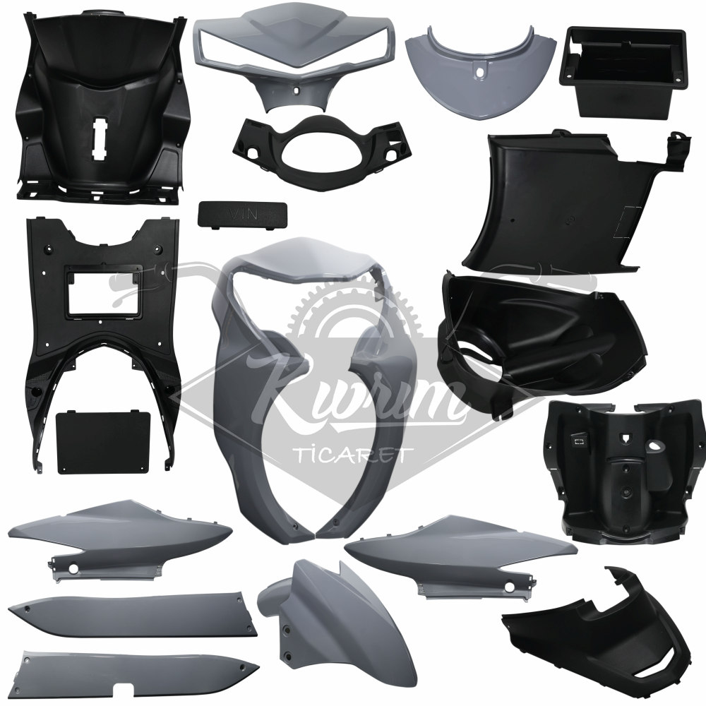 KAPORTA SET  KOMPLE [GRİ ] SPACE PRO MAX Y.