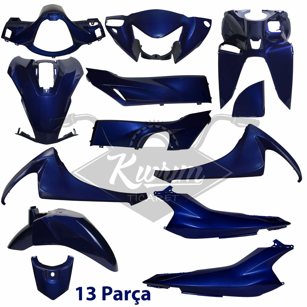 KAPORTA SET [LACİVERT] HONDA DIO