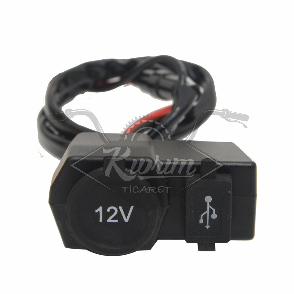 USB ŞARJ CİHAZI VE ÇAKMAKLIK