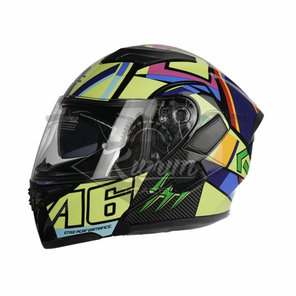 KC - ÇENE AÇILIR VİZÖRLÜ KASK [KC902] [ENSO 46] [XL]