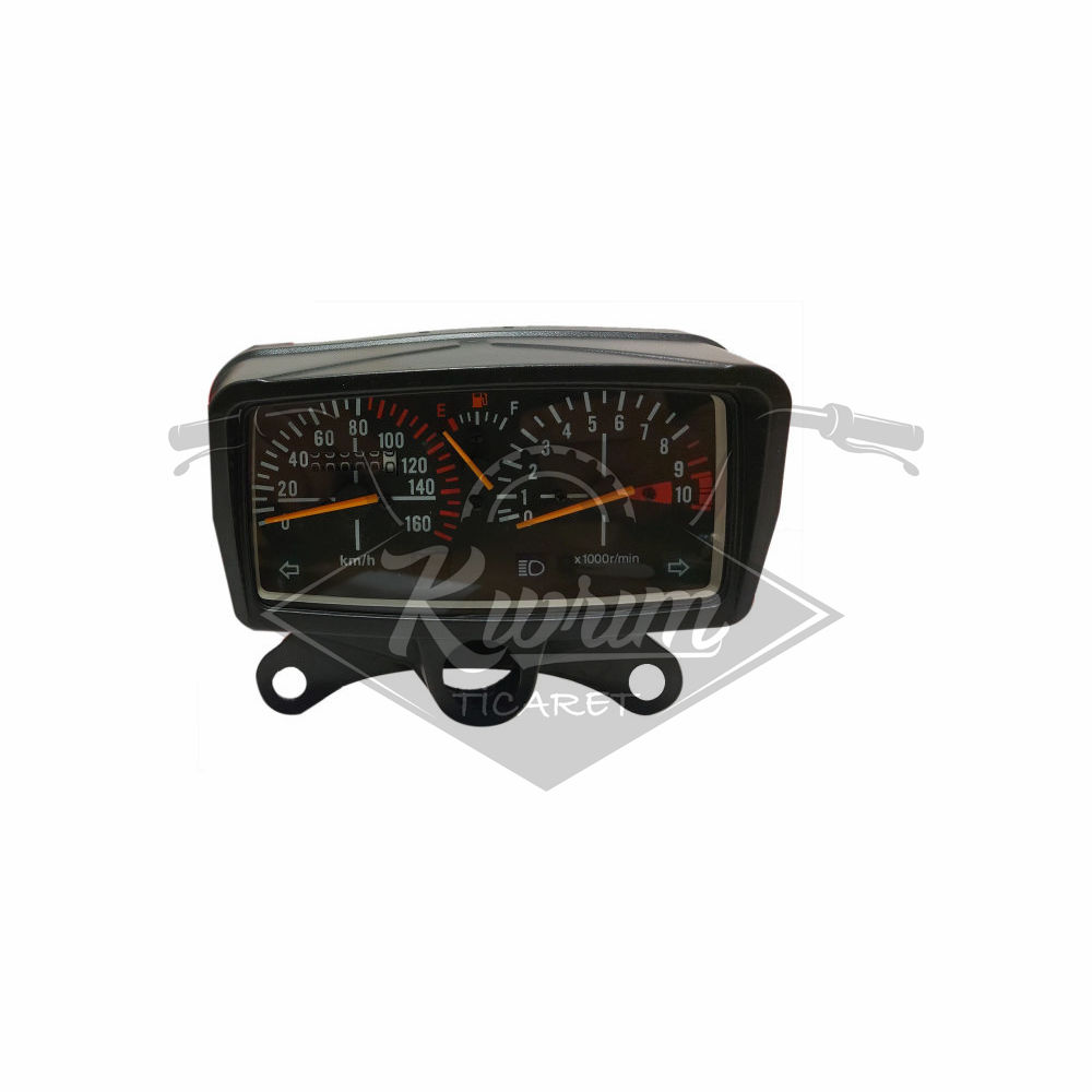 KİLOMETRE SAATİ CG [160 KM] BENZİN VE VİTES GÖSTERGELİ - MONERO
