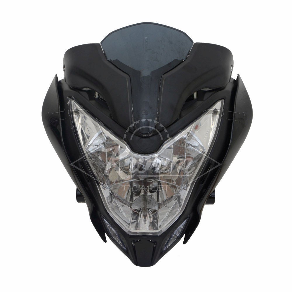 ÖN FAR - ÖN GRENAJ - SİPERLİK CAMI KOMPLE BAJAJ PULSAR NS 200 - E BELGELİ