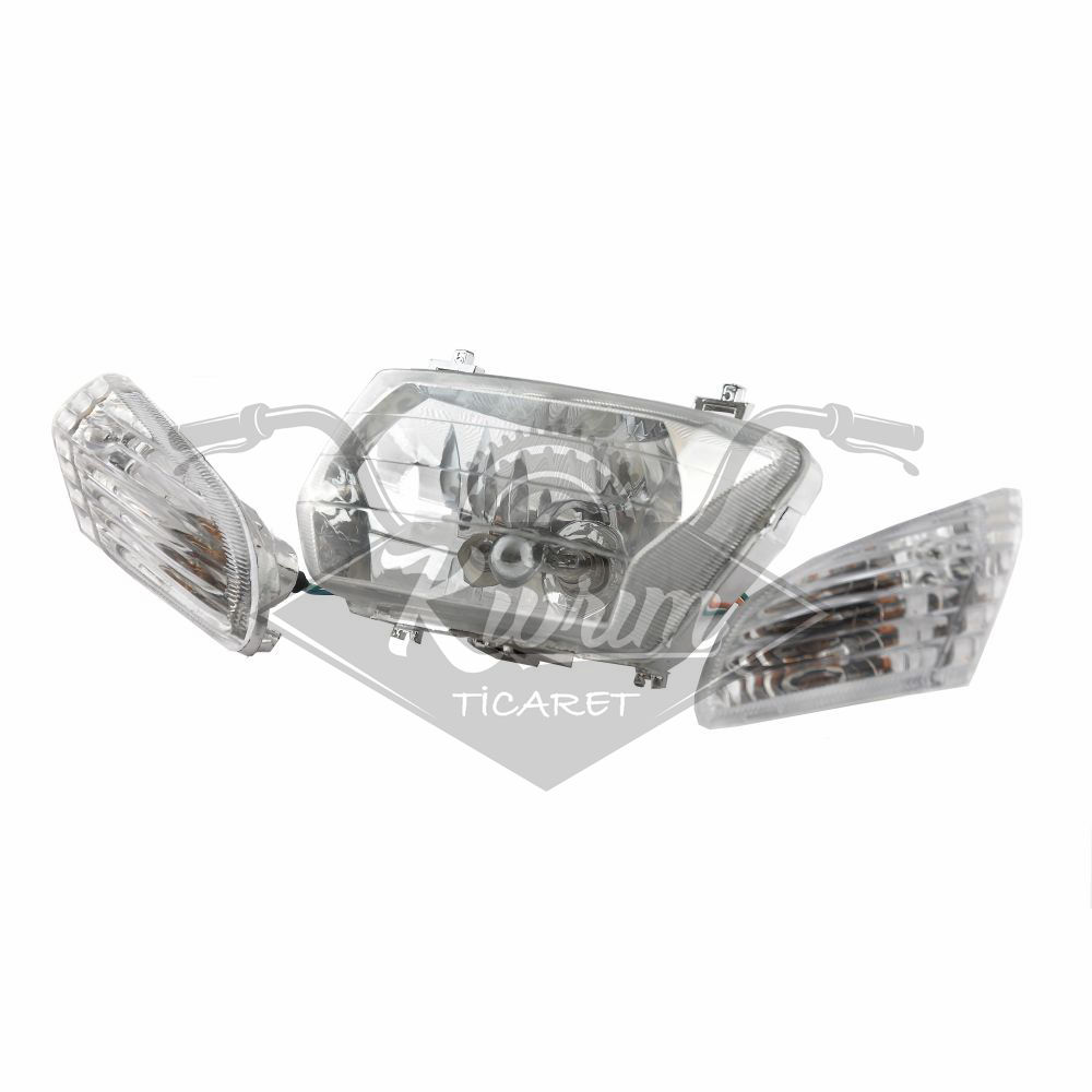 ÖN FAR SİNYALLİ KOMPLE 100cc - DAYUN - RAMZEY - LIFAN - E BELGELİ