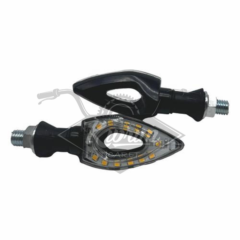 KL006 - SİNYAL LED SARI [TAKIM] - E BELGELİ