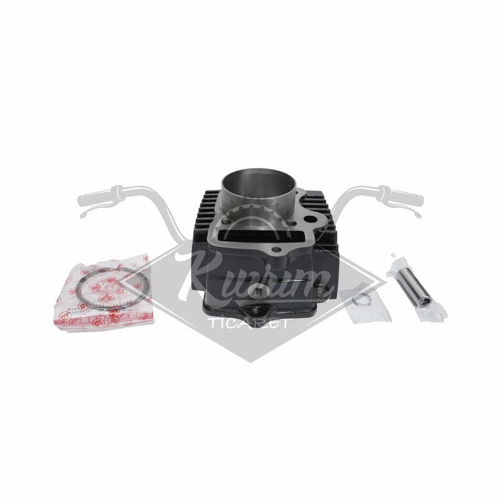 SİLİNDİR KOMPLE [13 PERNO - 57MM PİSTON - DY SEGMAN] 125cc CUB - RKS SNIPER PRO X 135cc