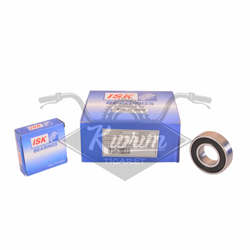 RULMAN [PLASTİK KAPAKLI] 6205