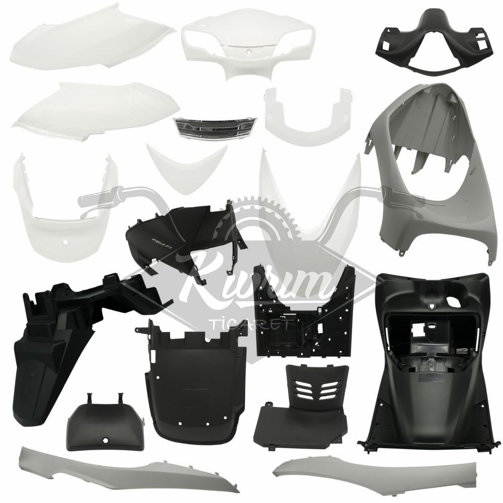 KAPORTA Y. SET [BEYAZ] HONDA ALPHA