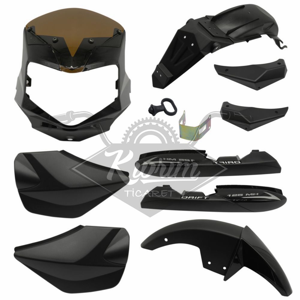 KAPORTA Y. SET [SİYAH] MONDIAL DRIFT