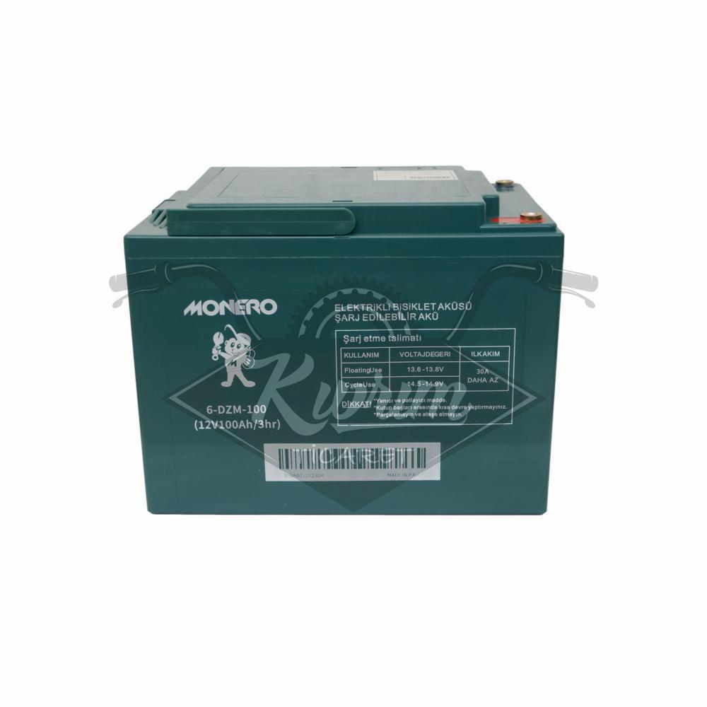 12V-100 AMPER [230*150*180 mm] E-BIKE AKÜ – MONERO