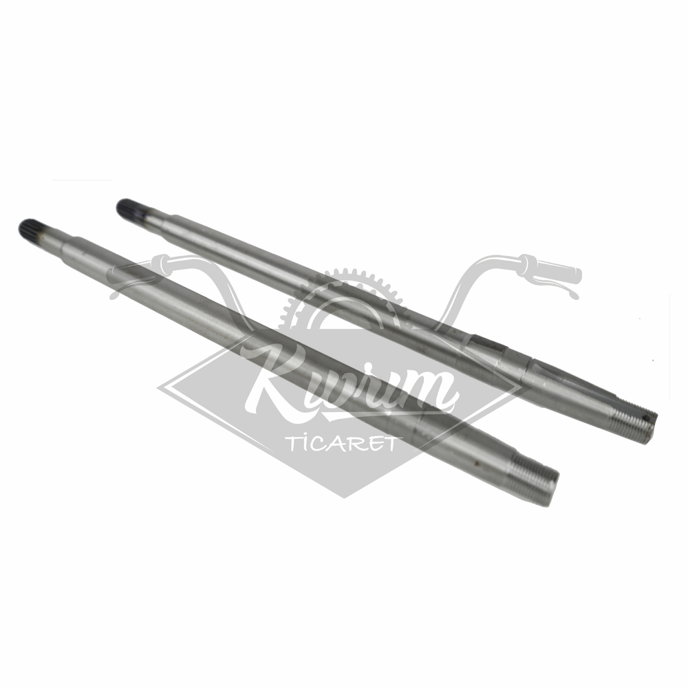 AKS MİLLERİ [ÇİFT] [51 cm] [18 DİŞ] [3 TEKERLEKLİ KASALI] E-BIKE