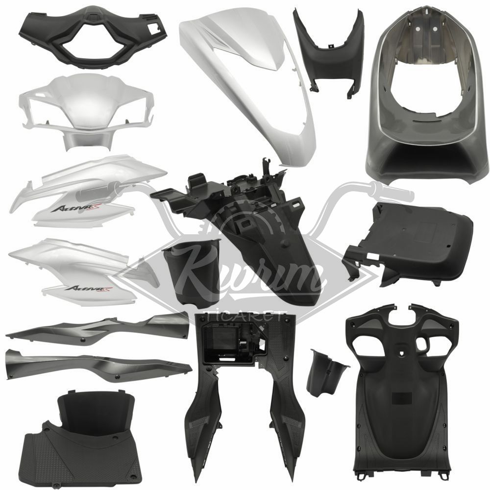 KAPORTA Y. SET [GRİ] [YENİ MODEL] HONDA ACTIVA S